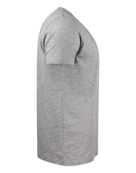 James Harvest Twoville Crew Neck T-Shirt - Grey Melange