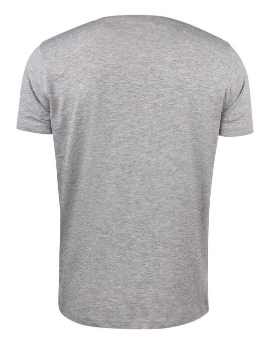 James Harvest Twoville Crew Neck T-Shirt - Grey Melange