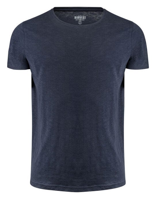 James Harvest Twoville Crew Neck T-Shirt - Navy
