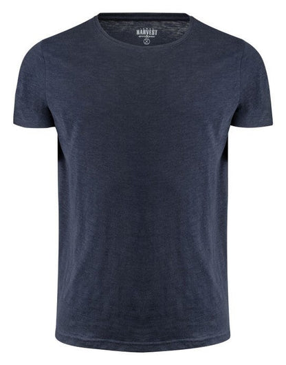 James Harvest Twoville Crew Neck T-Shirt - Navy