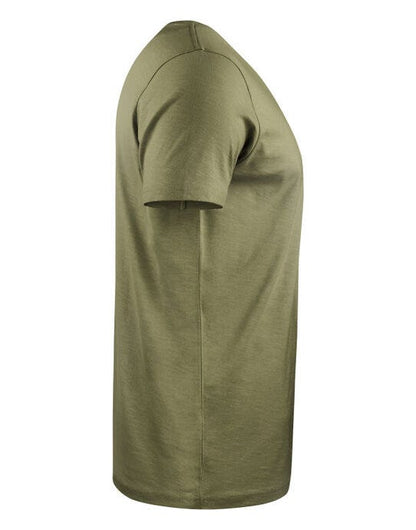 James Harvest Twoville Crew Neck T-Shirt - Moss Green