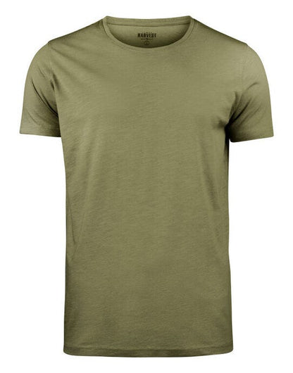 James Harvest Twoville Crew Neck T-Shirt - Moss Green
