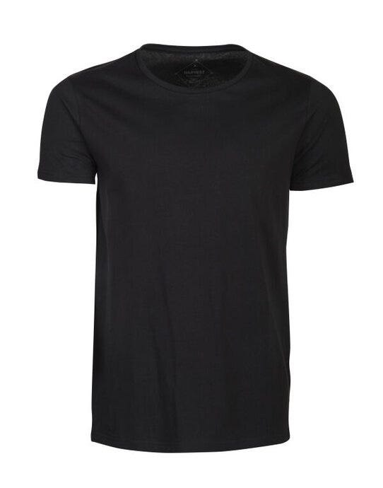 James Harvest Twoville Crew Neck T-Shirt - Black