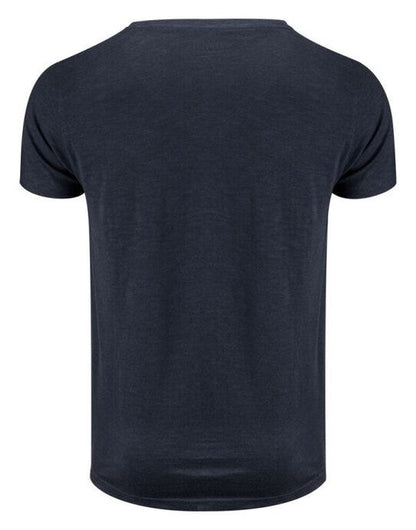 James Harvest Whailford V-Neck T-Shirt - Navy