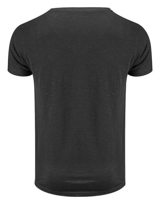 James Harvest Whailford V-Neck T-Shirt - Black
