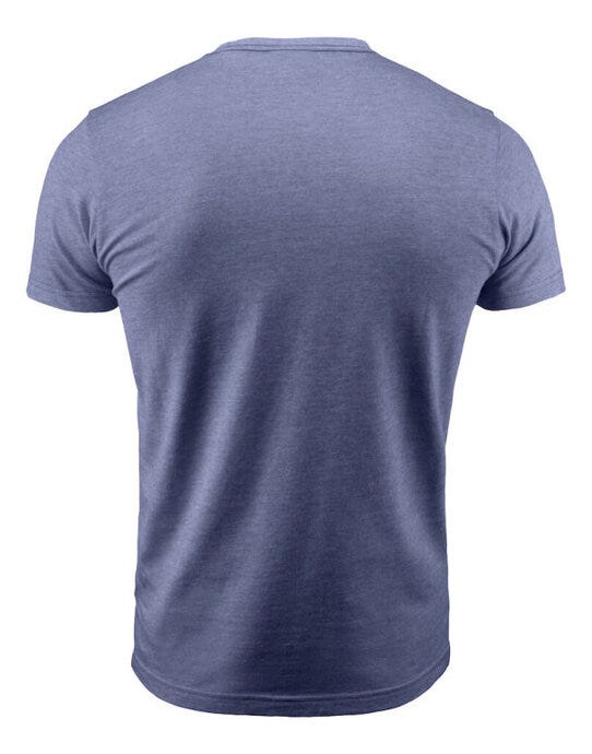 James Harvest Portwillow Pocket T-Shirt - Dark Blue Melange