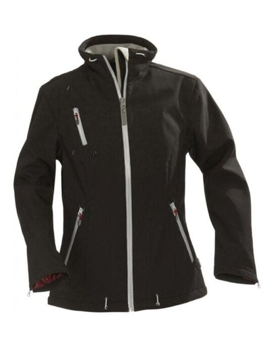James Harvest Ladies Savannah Softshell - Black