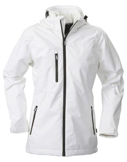 James Harvest Coventry Ladies Jacket - White