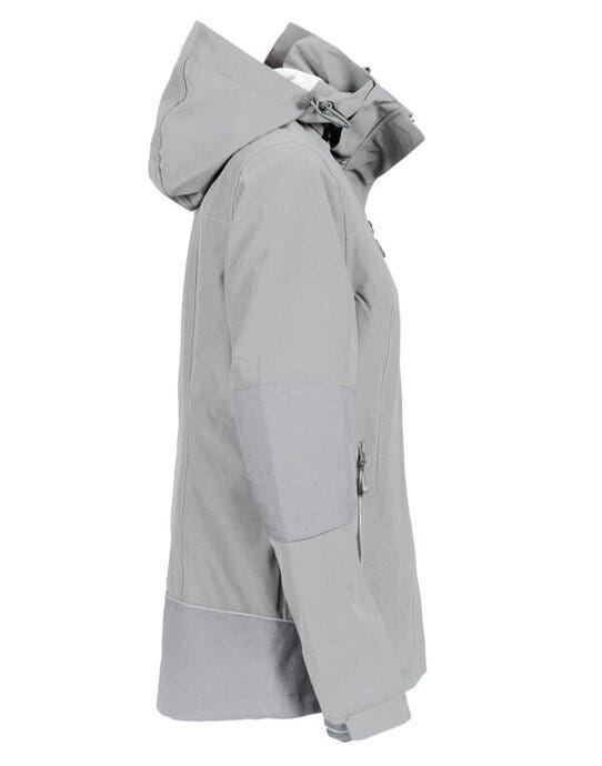 James Harvest Ladies Islandblock Jacket - Light Grey