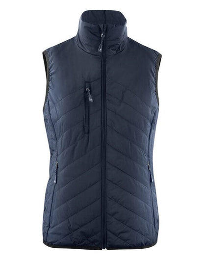 James Harvest Deer Ridge Ladies Vest - Navy