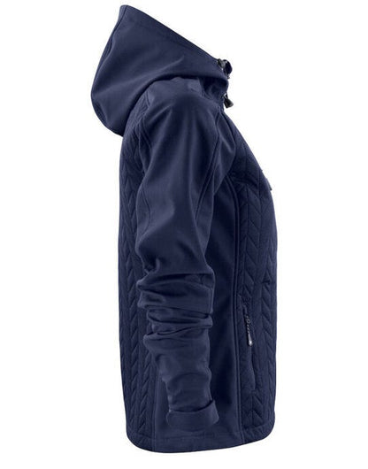 James Harvest Myers Ladies Softshell - Navy