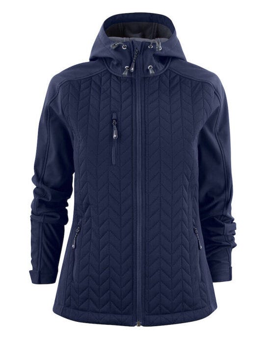 James Harvest Myers Ladies Softshell - Navy
