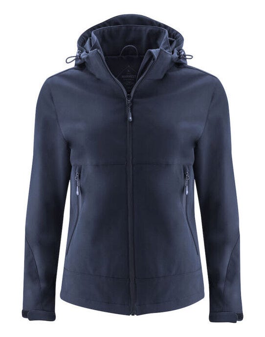 James Harvest Lodgetown Ladies Softshell - Navy