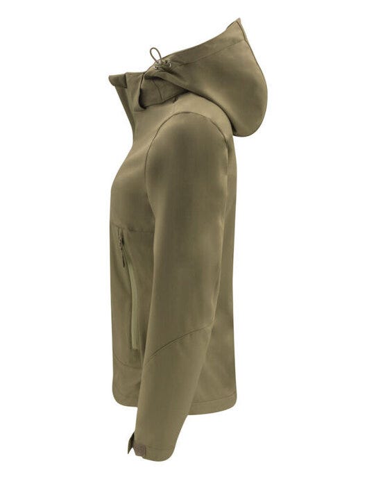 James Harvest Lodgetown Ladies Softshell - Moss Green