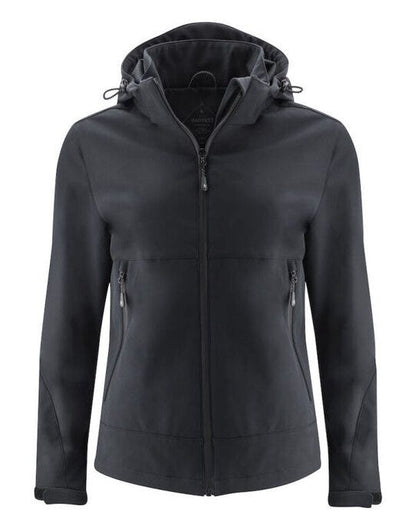 James Harvest Lodgetown Ladies Softshell - Black