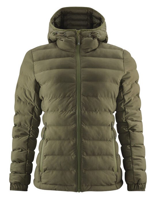 James Harvest Woodlake H Ladies Jacket - Moss Green