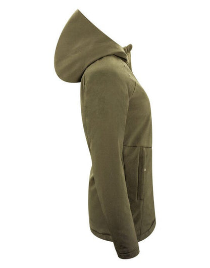 James Harvest Winchester Ladies Jacket - Moss Green