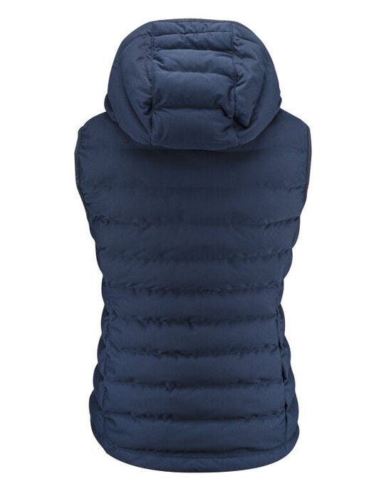 James Harvest Woodlake H Ladies Vest - Navy