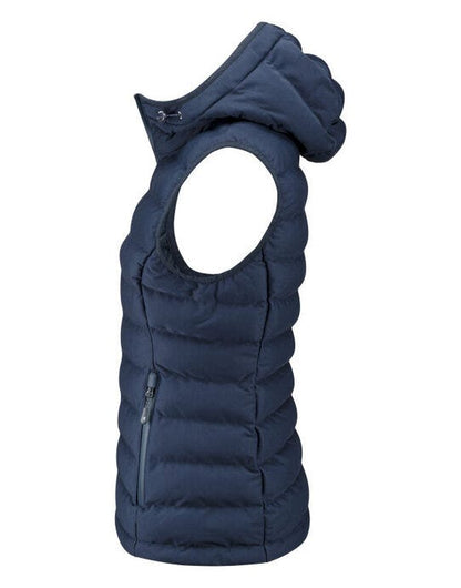 James Harvest Woodlake H Ladies Vest - Navy