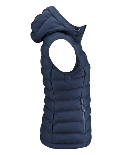 James Harvest Woodlake H Ladies Vest - Navy
