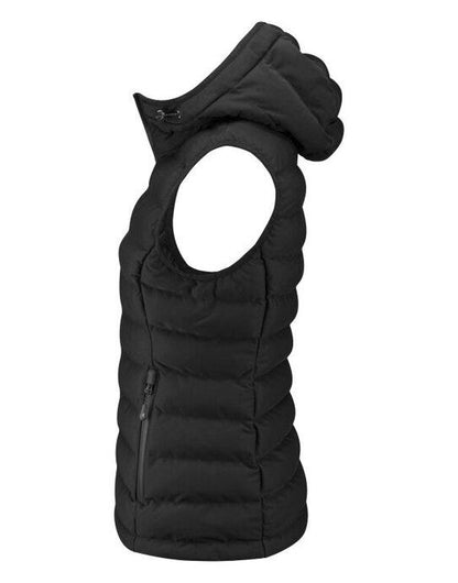 James Harvest Woodlake H Ladies Vest - Black