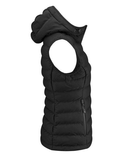 James Harvest Woodlake H Ladies Vest - Black