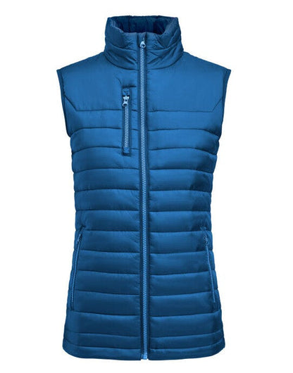 James Harvest Ladies Meadows Vest - Blue