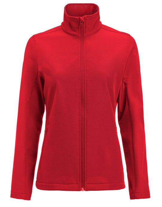 James Harvest Ladies Valley Jacket - Red
