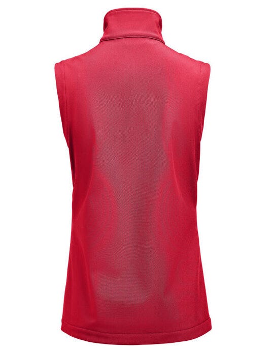 James Harvest Ladies Valley Vest - Red