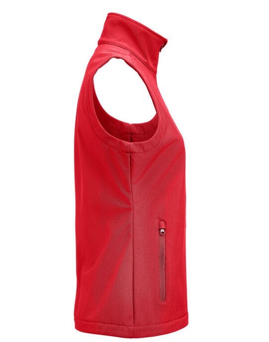 James Harvest Ladies Valley Vest - Red