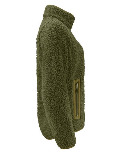 James Harvest Kingsley Ladies Fleece - Moss Green