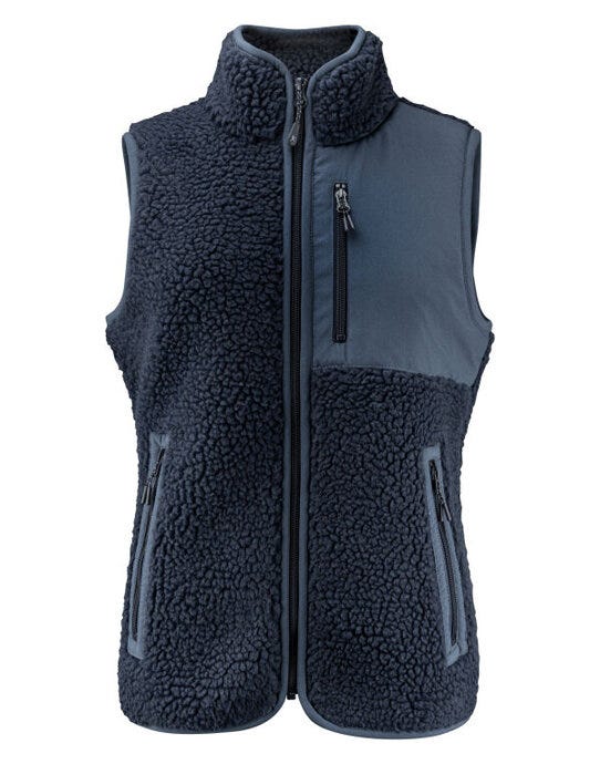 James Harvest Kingsley Vest Ladies - Navy