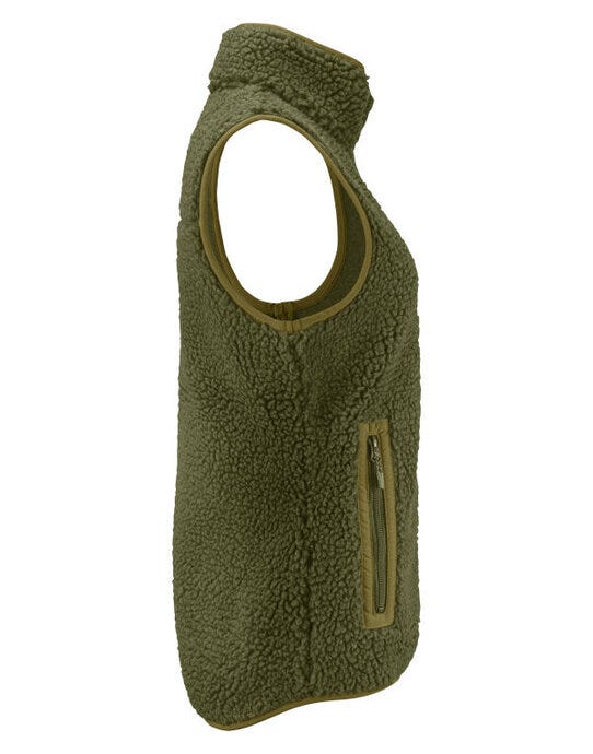 James Harvest Kingsley Vest Ladies - Moss Green