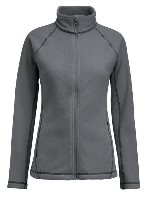 James Harvest Ladies Zion Fleece - Steel Grey