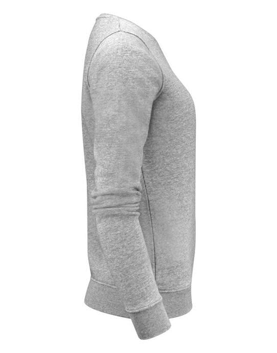 James Harvest Alder Heights Ladies Sweat - Grey Melange