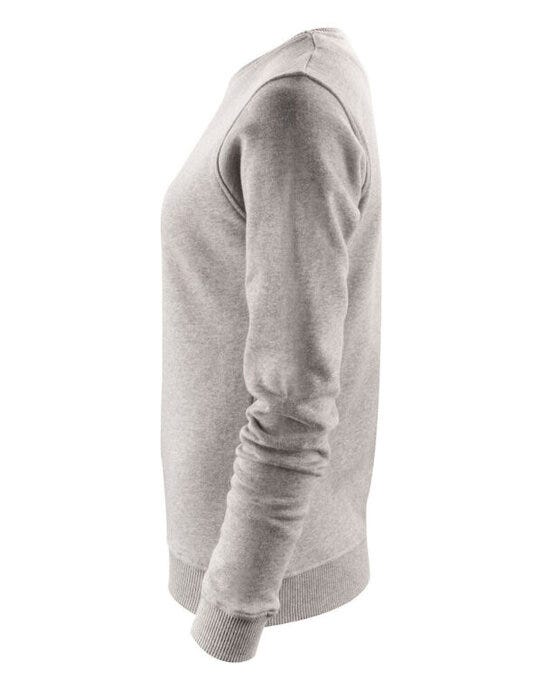 James Harvest Alder Heights Ladies Sweat - Grey Melange