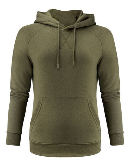 James Harvest Hardin Heights Ladies Hood - Moss Green