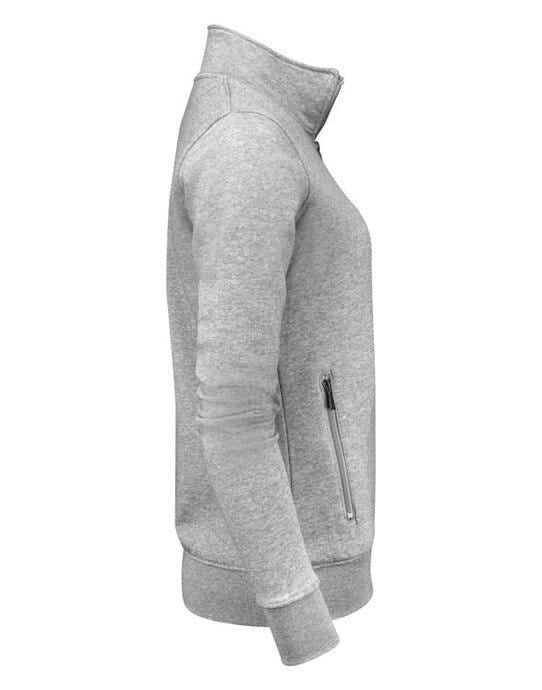 James Harvest Melville H Ladies Sweat - Grey Melange