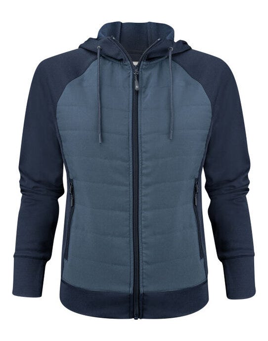 James Harvest Keyport Ladies Hood Sweat - Navy