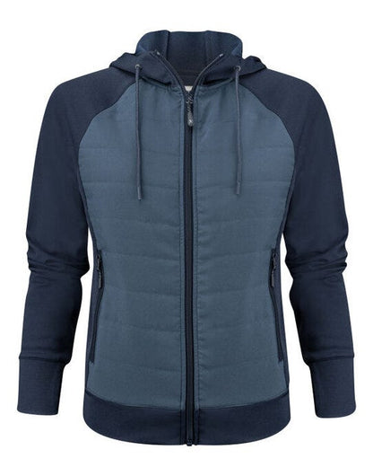 James Harvest Keyport Ladies Hood Sweat - Navy