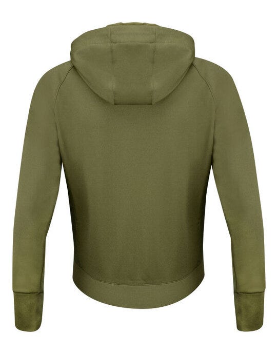 James Harvest Keyport Ladies Hood Sweat - Moss Green