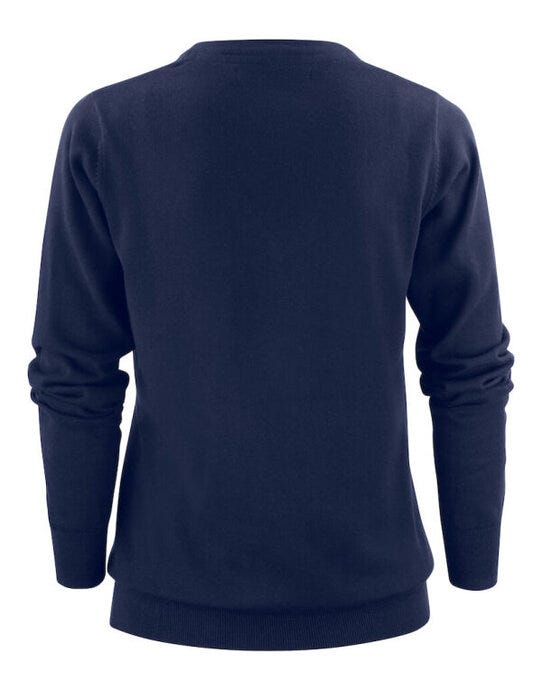 James Harvest Ashland V-Neck Ladies Knit - Navy