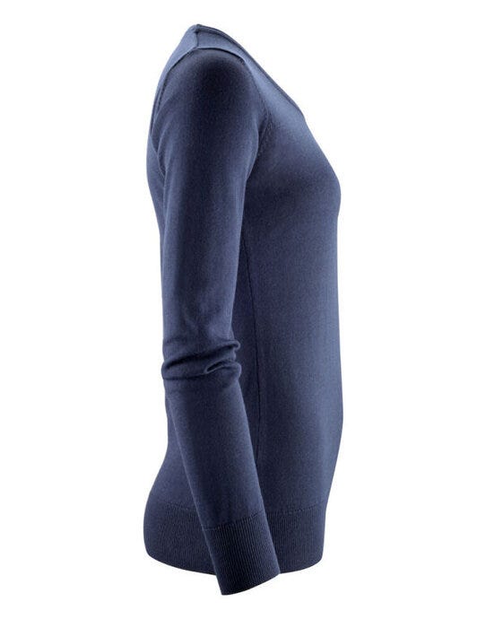 James Harvest Ashland U-Neck Ladies Knit - Navy