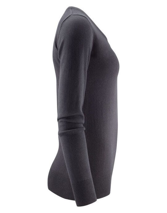 James Harvest Ashland U-Neck Ladies Knit - Black