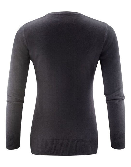 James Harvest Ashland U-Neck Ladies Knit - Black