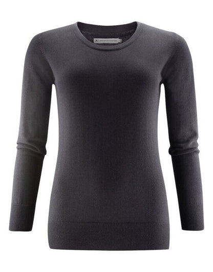 James Harvest Ashland U-Neck Ladies Knit - Black