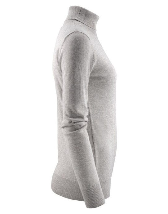 James Harvest Ashland Ladies Turtle Neck - Grey Melange