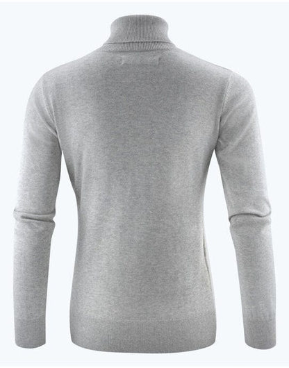 James Harvest Ashland Ladies Turtle Neck - Grey Melange