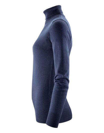 James Harvest Ashland Ladies Turtle Neck - Navy