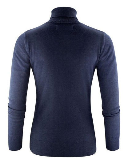 James Harvest Ashland Ladies Turtle Neck - Navy